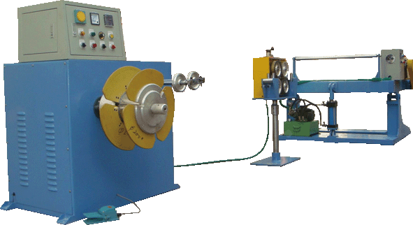 Cable coil winding machine
